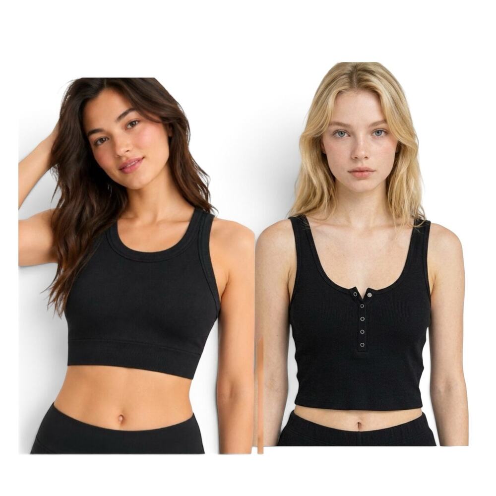 2 tank tops Abercrombie and fitch & offline aerie size small